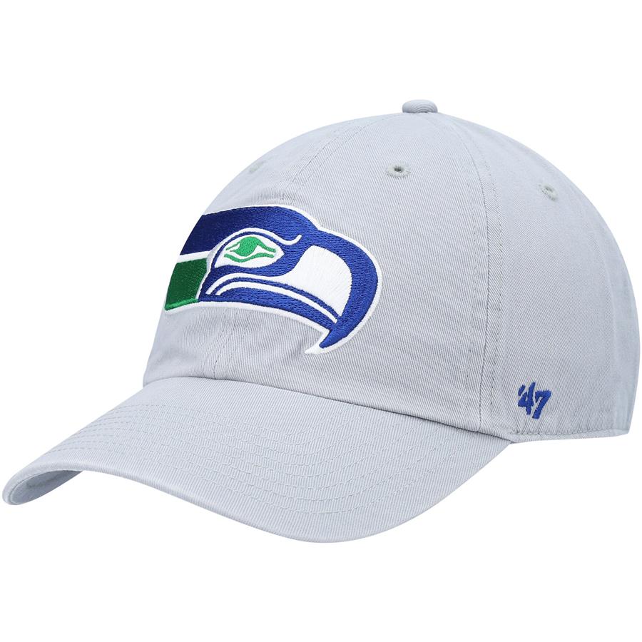 Seattle Seahawks '47 Legacy Clean Up Adjustable Hat - Gray