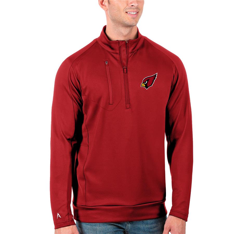 Arizona Cardinals Antigua Generation Quarter-Zip Pullover Jacket - Cardinal