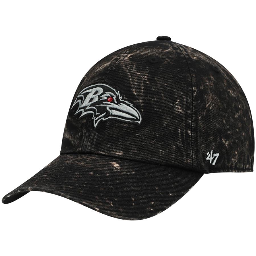 Baltimore Ravens '47 Gamut Clean Up Adjustable Hat - Black