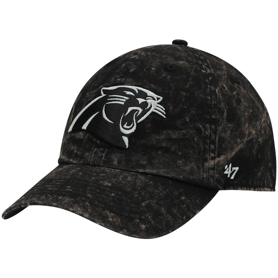 Carolina Panthers '47 Gamut Clean Up Adjustable Hat - Black