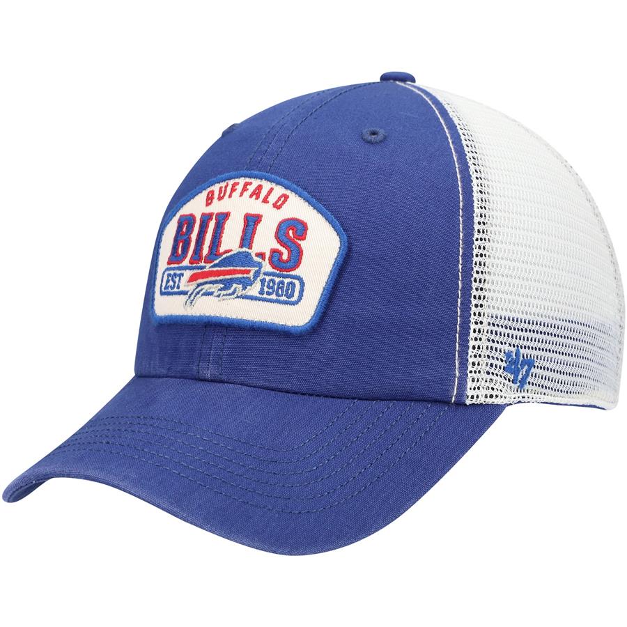 Buffalo Bills '47 Penwald Trucker Clean Up Snapback Hat - Royal