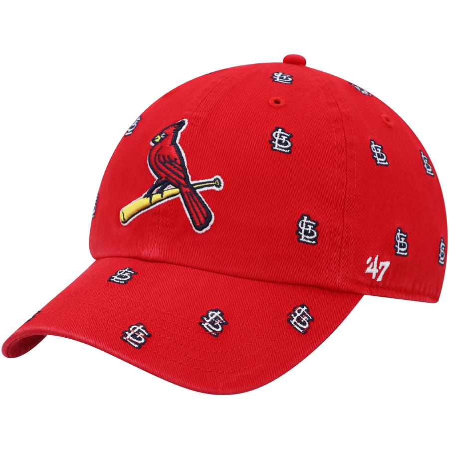 St. Louis Cardinals '47 Confetti Clean Up Adjustable Hat - Red