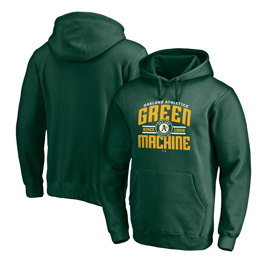 Oakland Athletics Fanatics Branded Hometown Collection Pullover Hoodie - Green