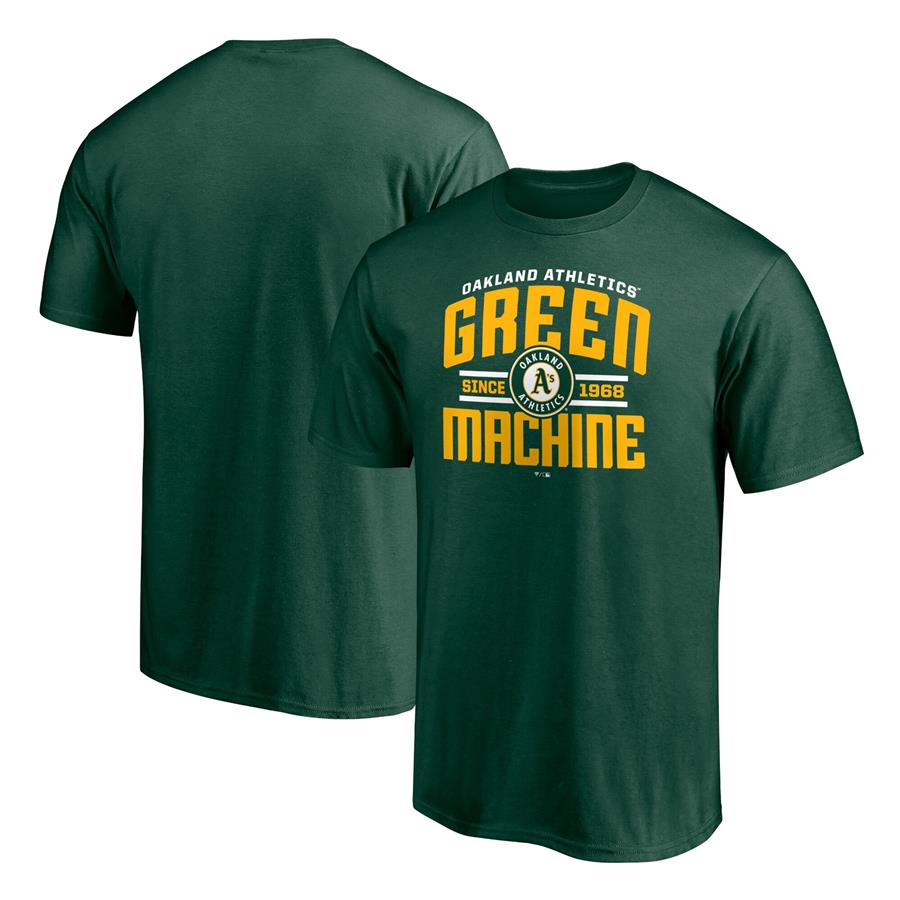 Oakland Athletics Fanatics Branded Green Machine Hometown Collection T-Shirt - Green