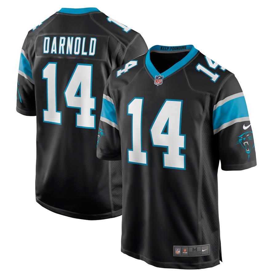 Джерси Sam Darnold Carolina Panthers Nike Game Player (чёрный)