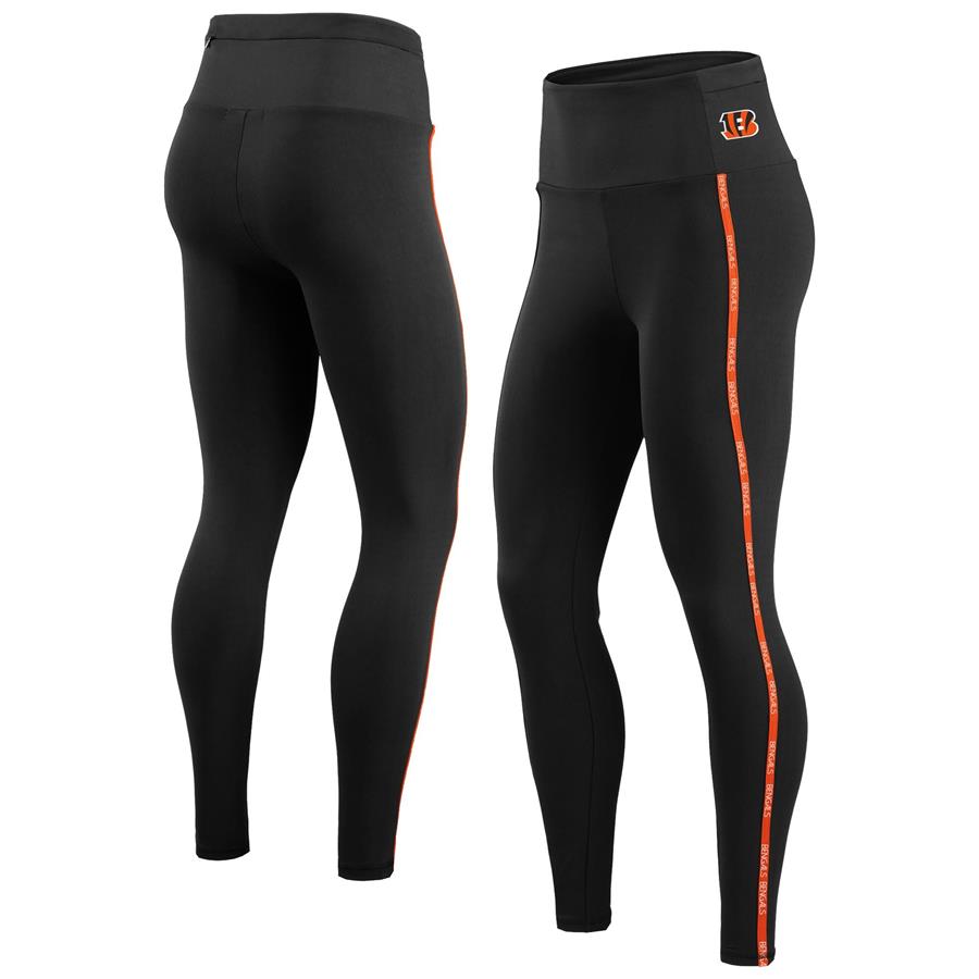 Cincinnati Bengals WEAR by Erin Andrews Women's Full-Length Leggings - Black