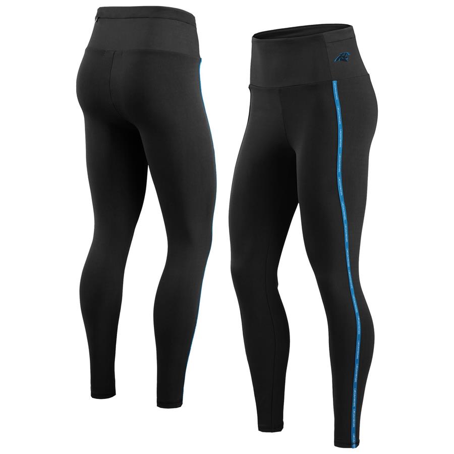 Carolina Panthers WEAR by Erin Andrews Women's Full-Length Leggings - Black