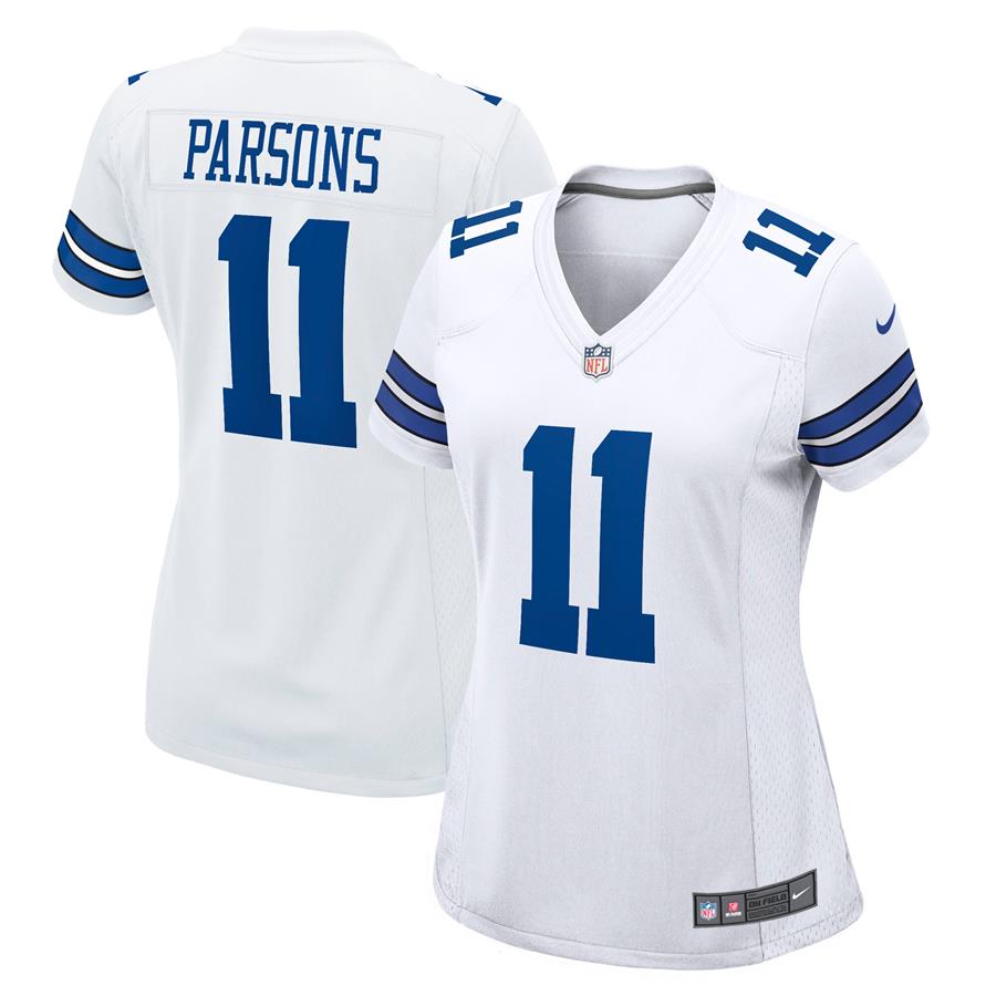Женское джерси Micah Parsons Dallas Cowboys Nike Game (белый)