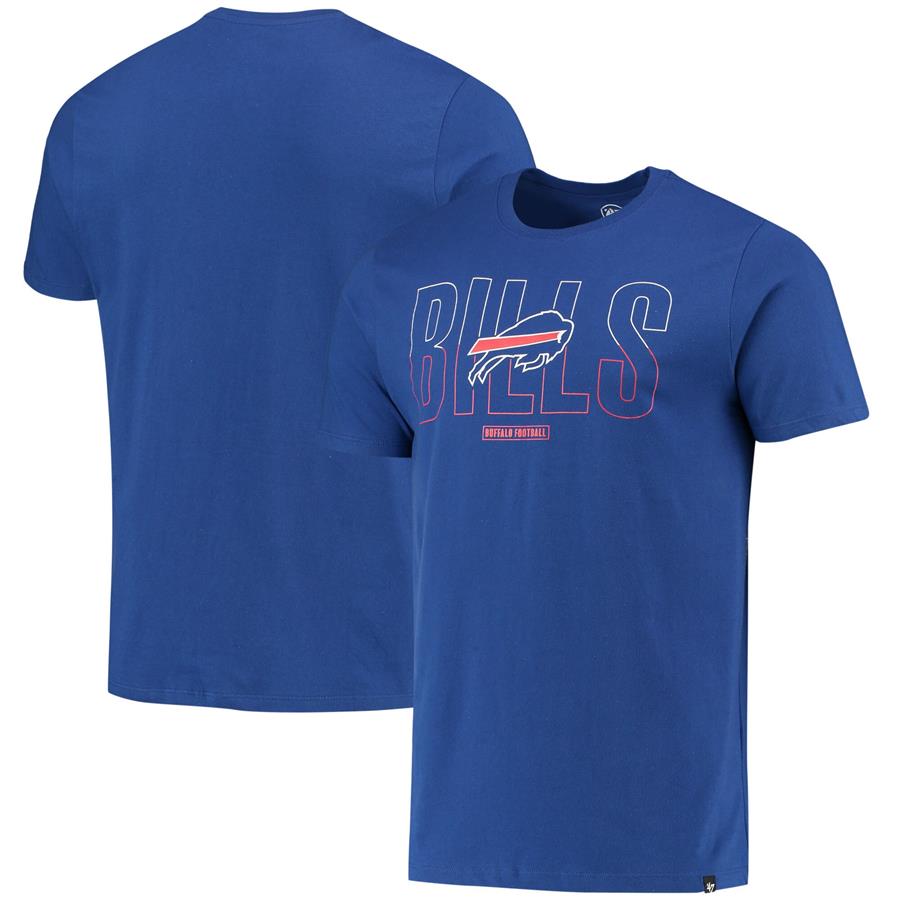 Buffalo Bills '47 Split Squad Super Rival T-Shirt - Royal
