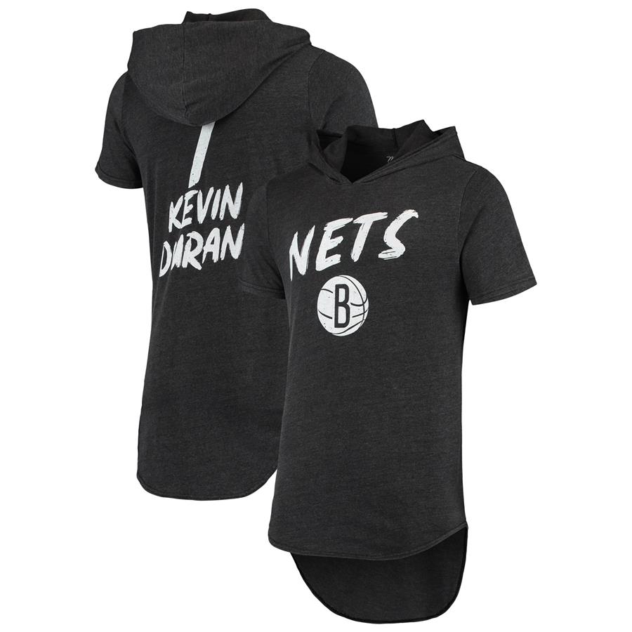 Kevin Durant Brooklyn Nets Fanatics Branded Tri-Blend Hoodie T-Shirt - Black