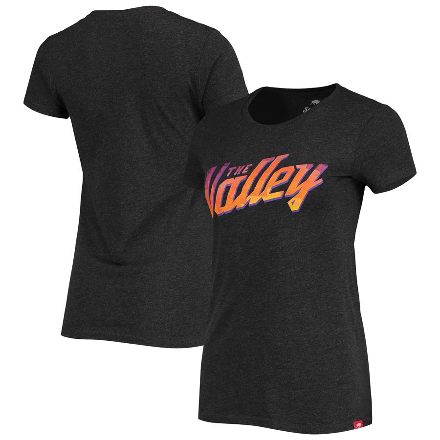 Женская футболка Phoenix Suns Sportiqe The Valley City Edition (чёрный)
