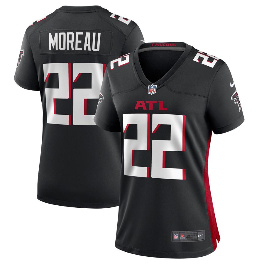 Fabian Moreau Atlanta Falcons Nike Women's Game Player Jersey - Black