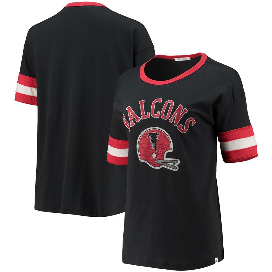 Atlanta Falcons '47 Women's Dani T-Shirt - Black