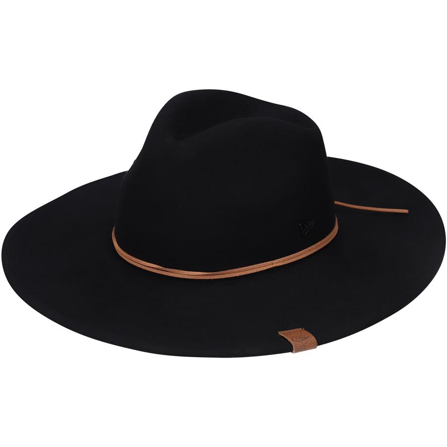 Kansas City Chiefs New Era Women's Willow Wide Brim Fedora - Black