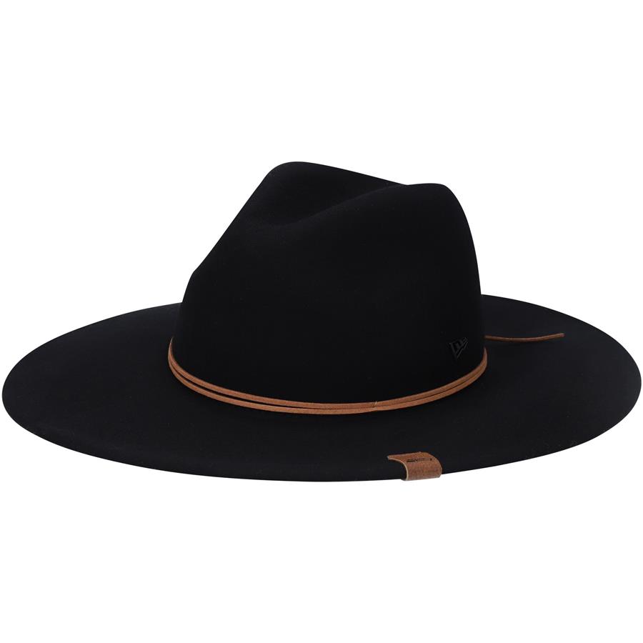 Seattle Seahawks New Era Women's Willow Wide Brim Fedora - Black