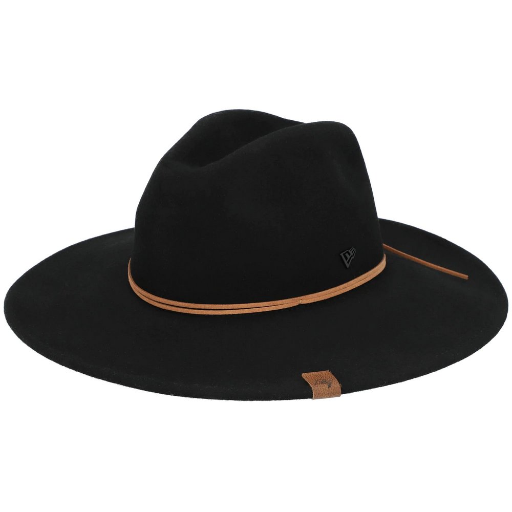 Tampa Bay Buccaneers New Era Women's Willow Wide Brim Fedora - Black