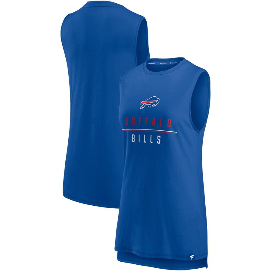 Buffalo Bills Fanatics Branded Women's True Contender Tank Top - Royal