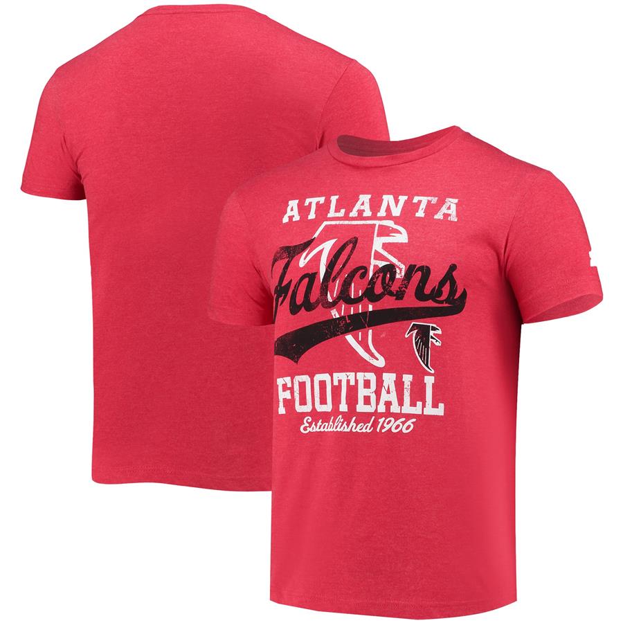 Atlanta Falcons Starter Blitz Throwback T-Shirt - Red