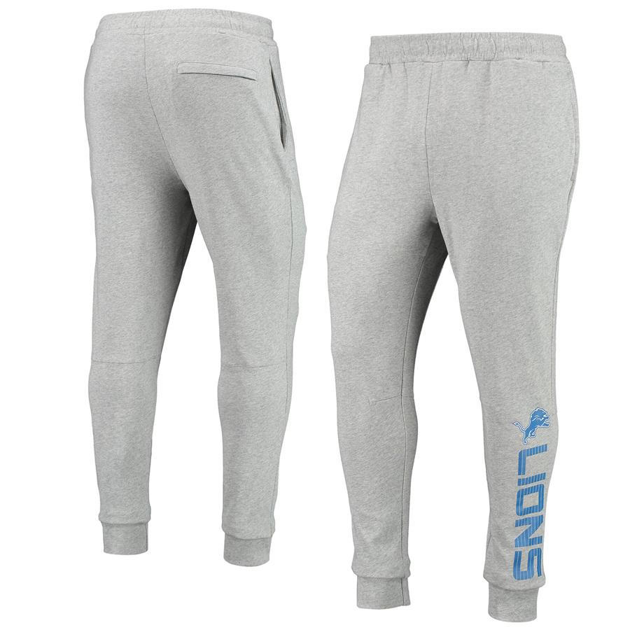 Detroit Lions MSX by Michael Strahan Jogger Pants - Heathered Gray