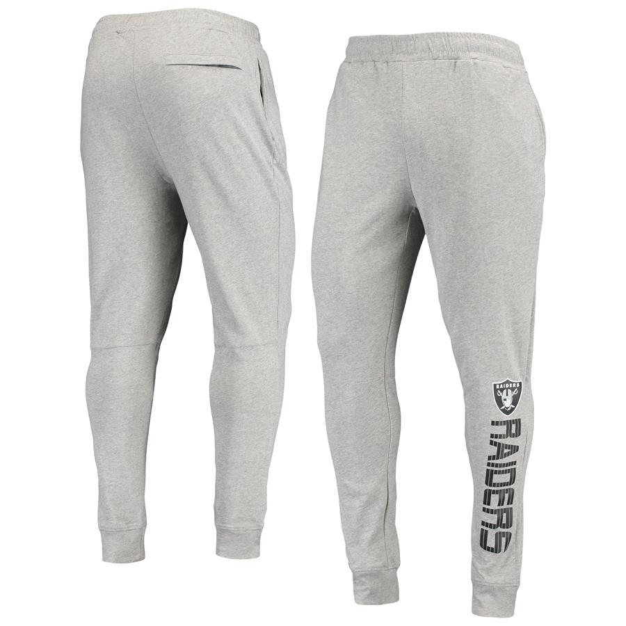 Las Vegas Raiders MSX by Michael Strahan Jogger Pants - Heathered Gray