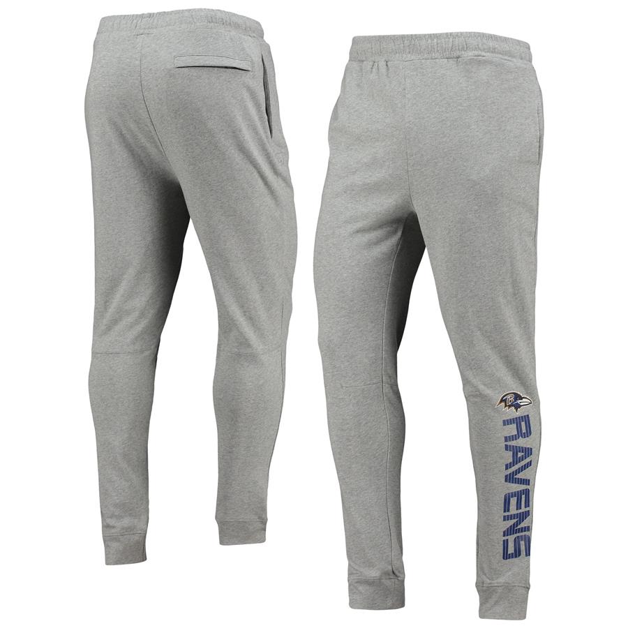 Baltimore Ravens MSX by Michael Strahan Jogger Pants - Heathered Gray