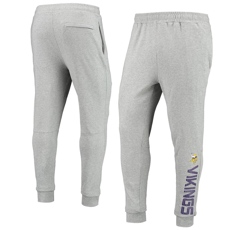 Minnesota Vikings MSX by Michael Strahan Jogger Pants - Heathered Gray