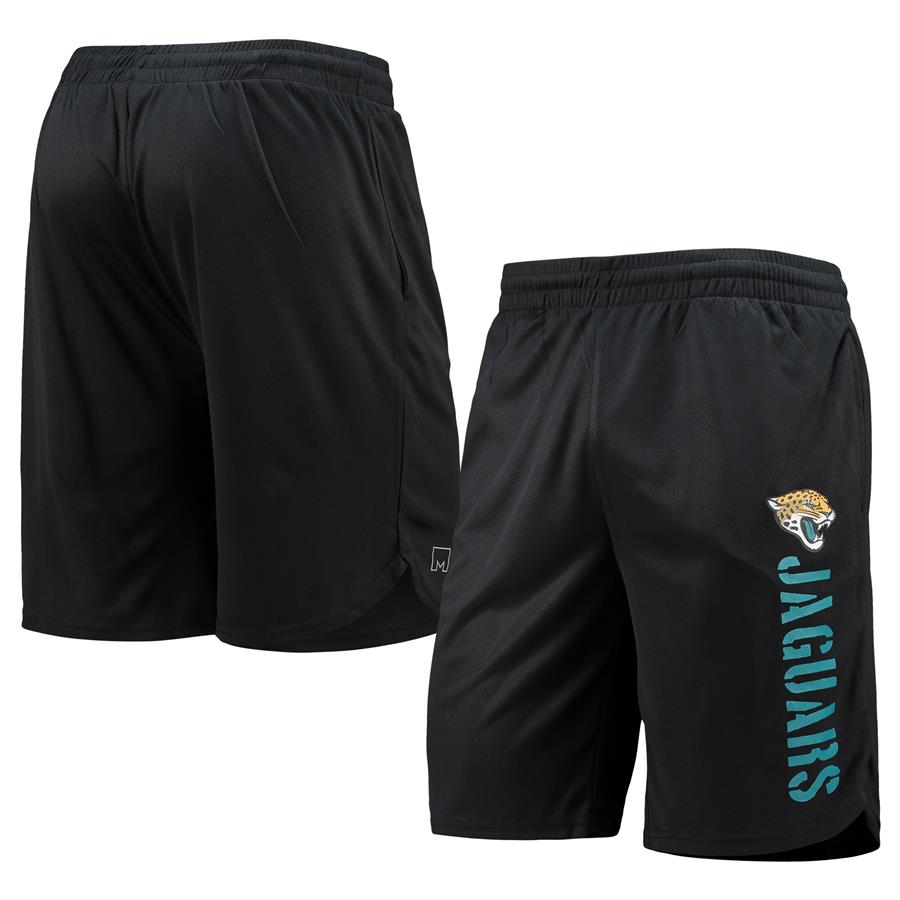Jacksonville Jaguars MSX by Michael Strahan Training Shorts - Black