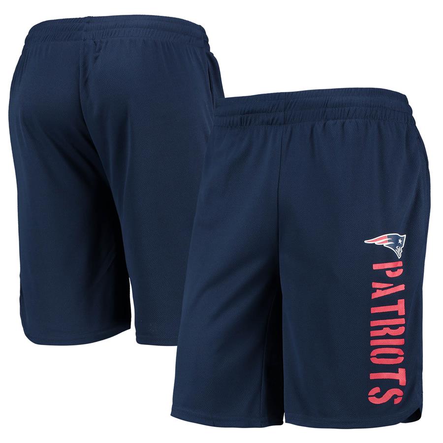 New England Patriots MSX by Michael Strahan Training Shorts - Navy