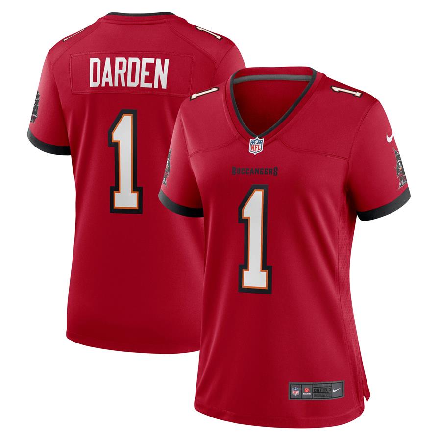 Jaelon Darden Tampa Bay Buccaneers Nike Women's Game Jersey - Red