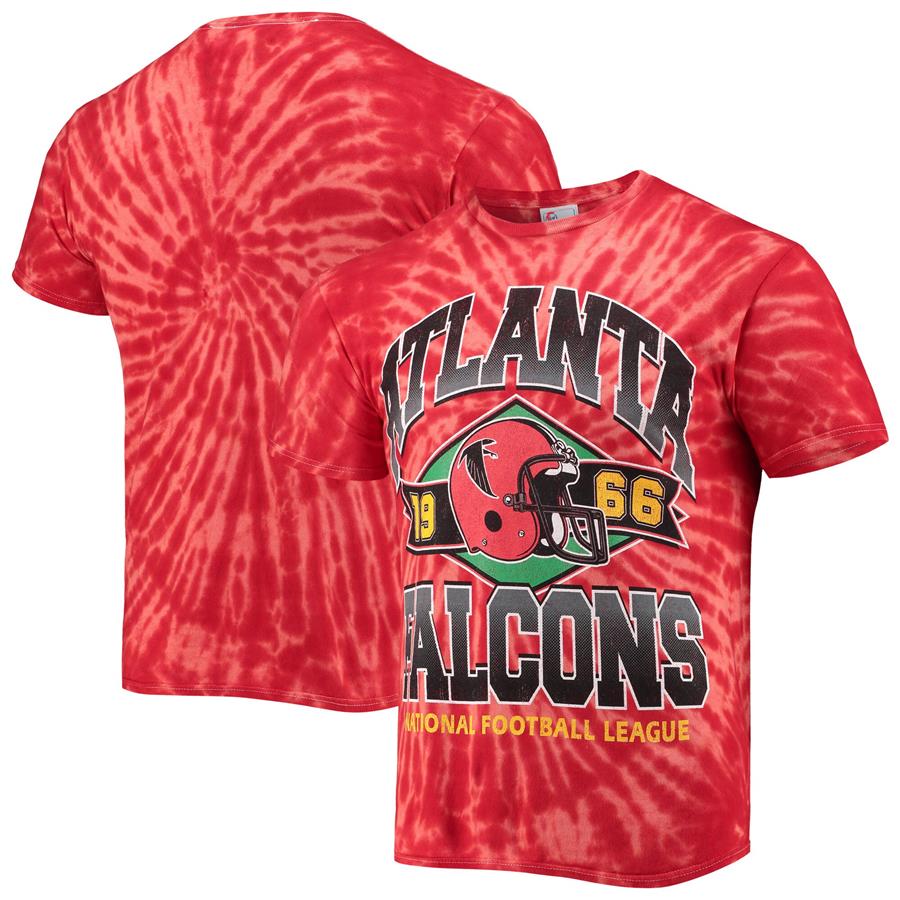 Atlanta Falcons '47 Tie-Dye T-Shirt - Red