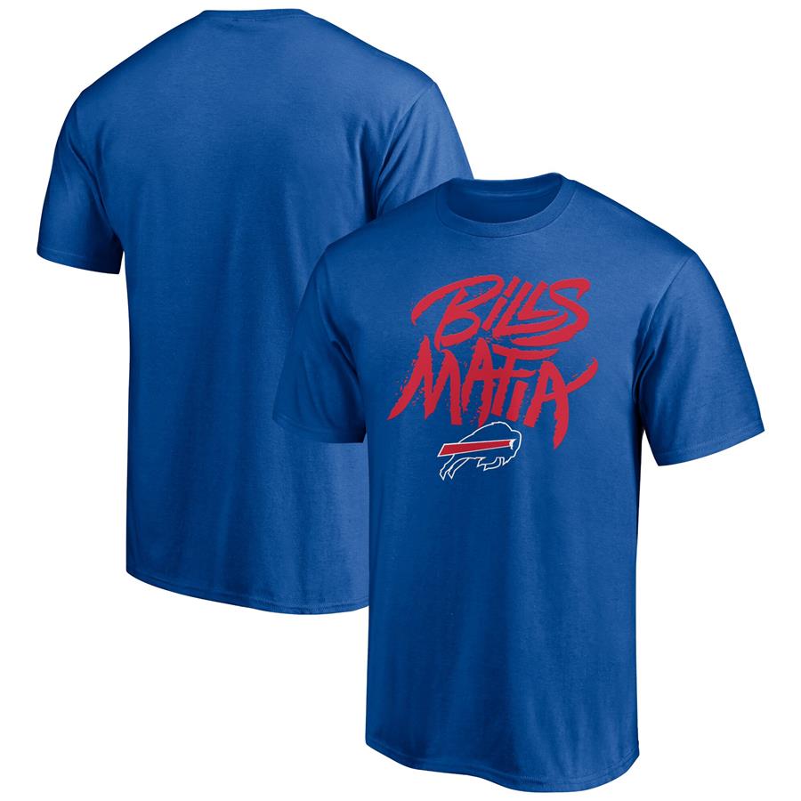 Buffalo Bills Fanatics Branded Hometown Slot Route T-Shirt - Royal