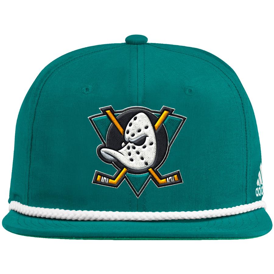 Anaheim Ducks adidas Rope Adjustable Hat - Teal