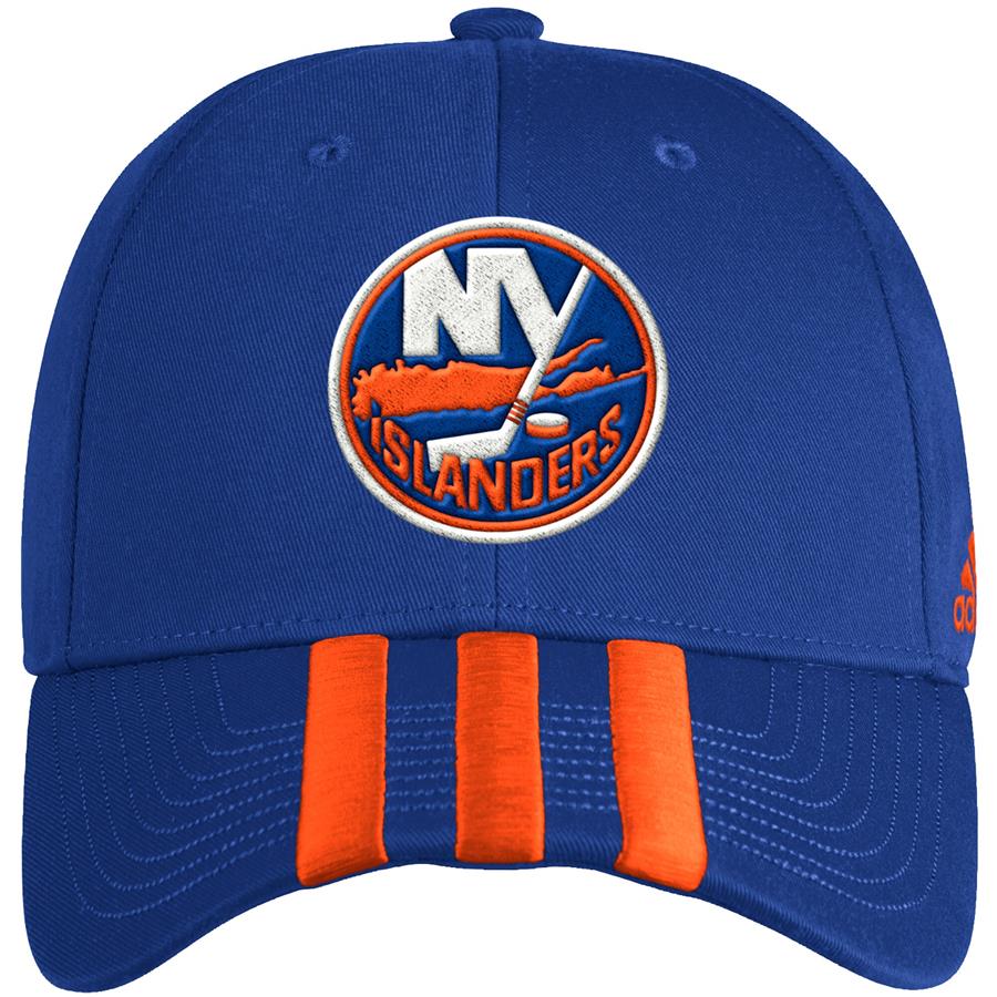 New York Islanders adidas Locker Room Three Stripe Adjustable Hat - Royal