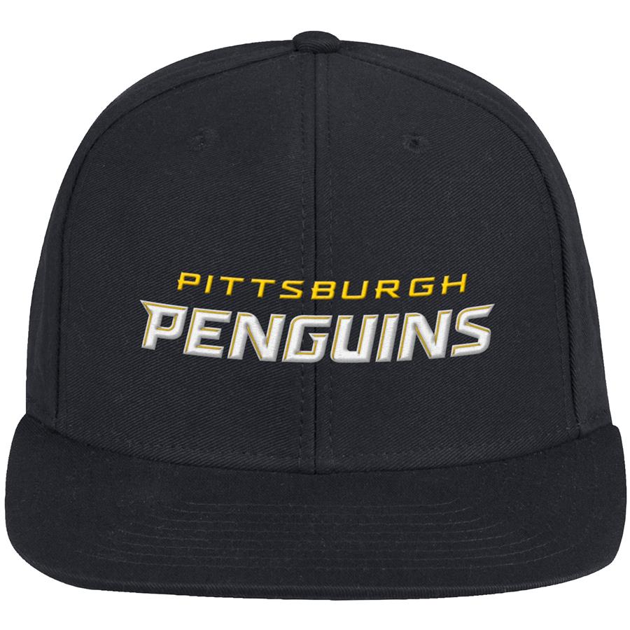 Pittsburgh Penguins adidas Snapback Hat - Black