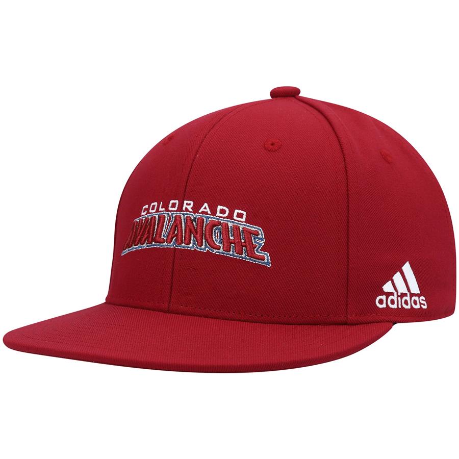 Colorado Avalanche adidas Snapback Hat - Burgundy