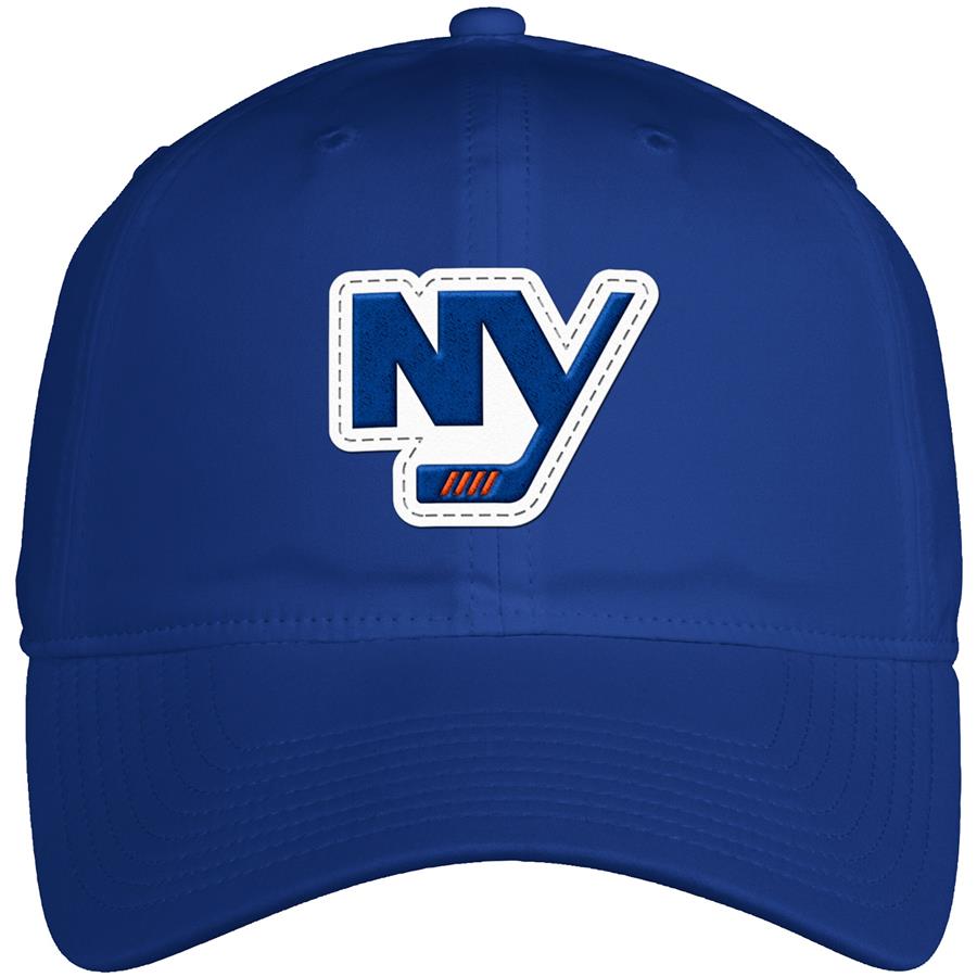 New York Islanders adidas Letter Slouch Adjustable Hat - Royal