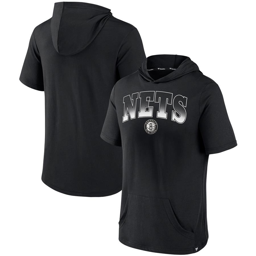 Brooklyn Nets Fanatics Branded Guard The Rim Hoodie T-Shirt - Black