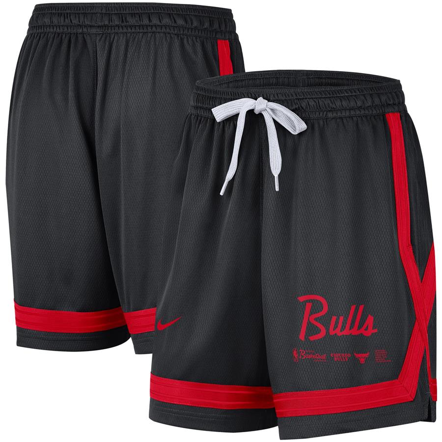 Chicago Bulls Nike Women's Crossover Performance Shorts - Black