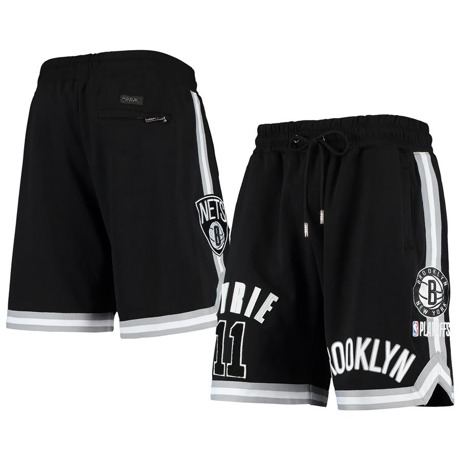 Kyrie Irving Brooklyn Nets Pro Standard Team Player NBA Playoffs Shorts - Black