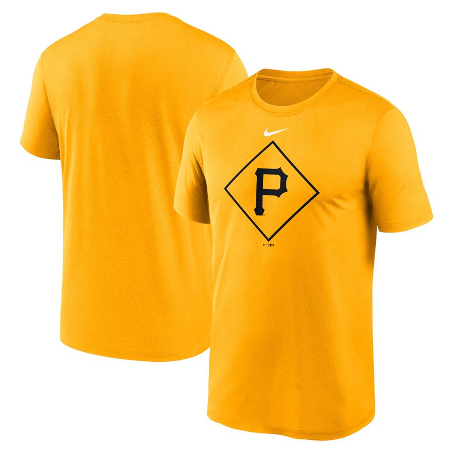 Pittsburgh Pirates Nike Legend Icon Performance T-Shirt - Gold