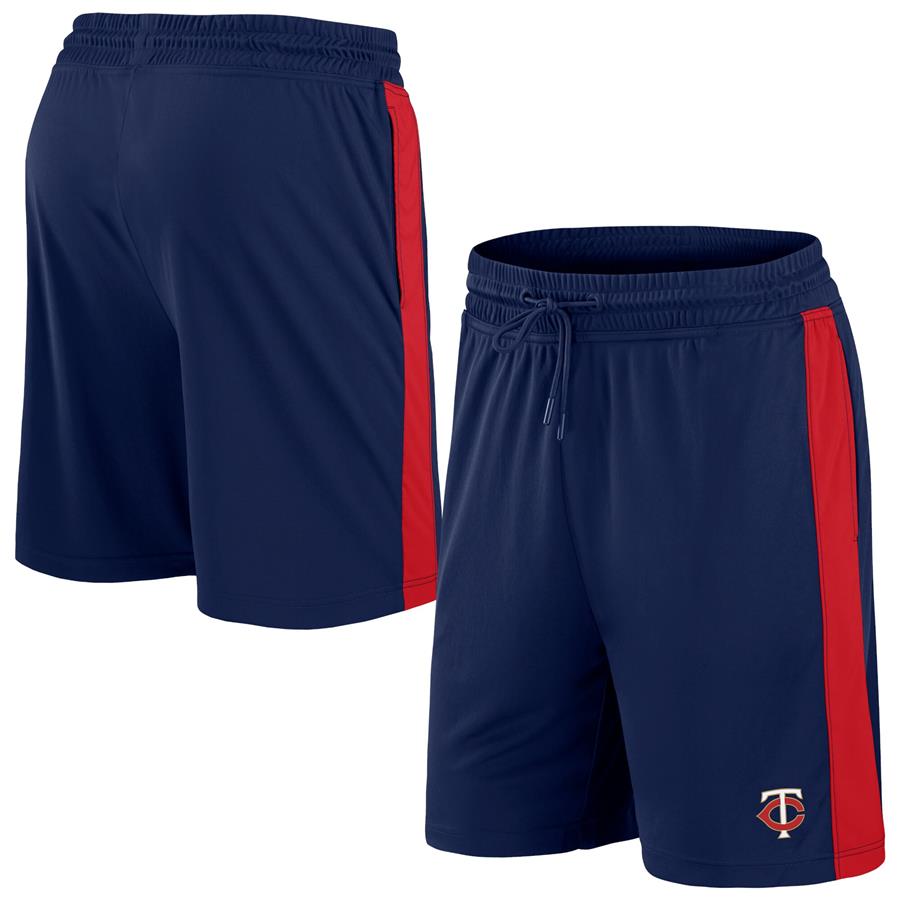 Шорты Minnesota Twins Fanatics Branded Iconic Break It Loose (тёмно-синий)