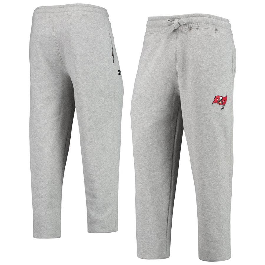 Tampa Bay Buccaneers Starter Option Run Sweatpants - Gray