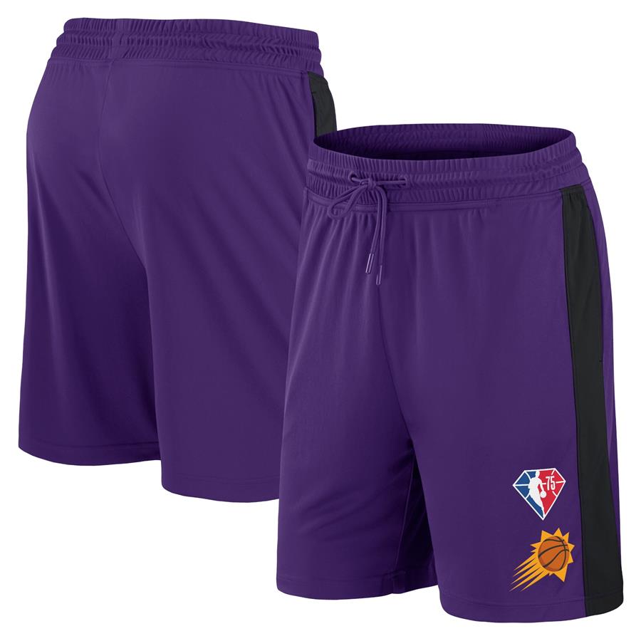 Шорты Phoenix Suns Fanatics Branded 75th Anniversary Downtown Performance Practice (фиолетовый)