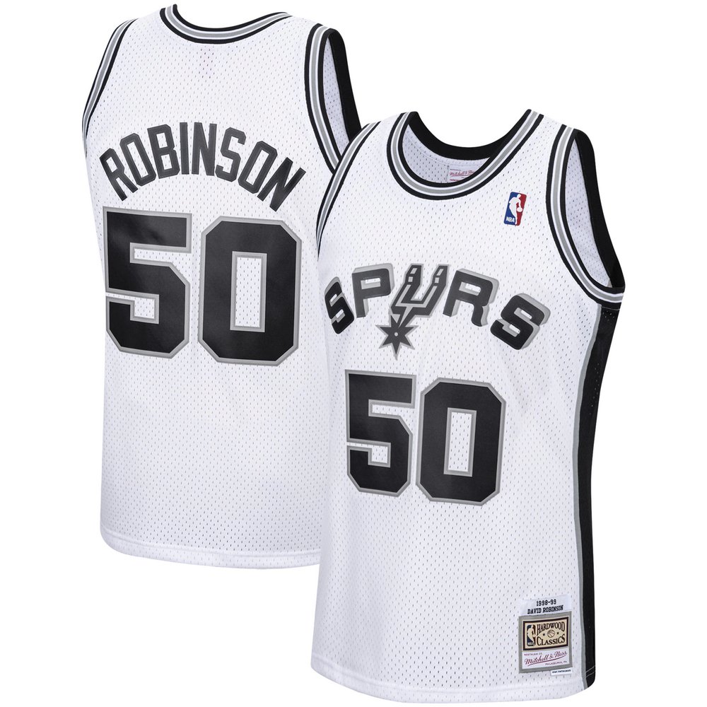 David Robinson San Antonio Spurs Mitchell & Ness 1998-99 Hardwood Classics Swingman Jersey - White