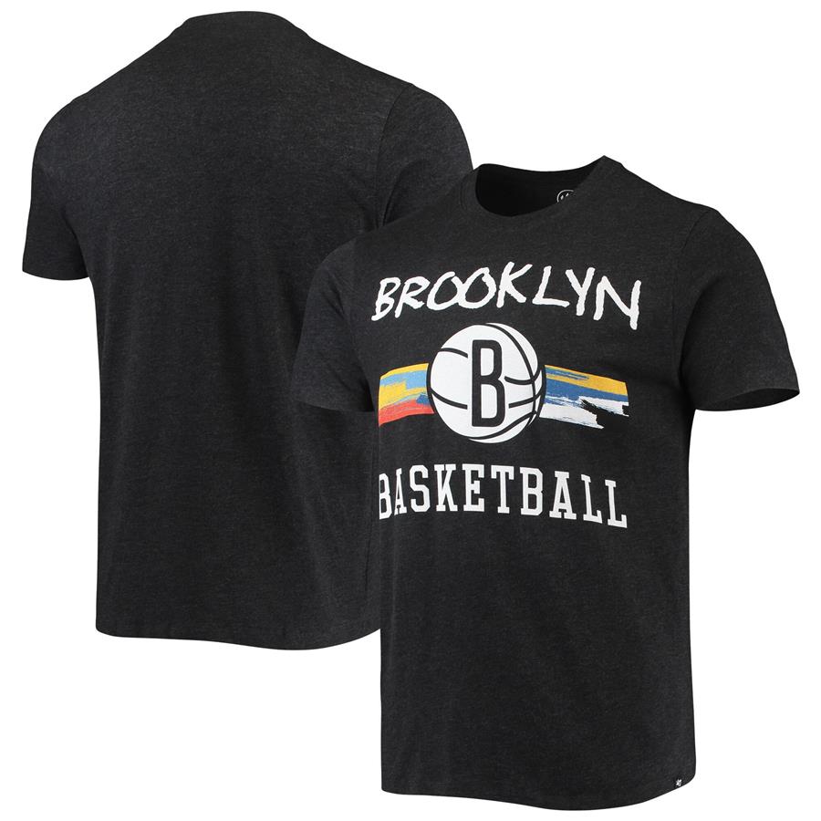 Brooklyn Nets '47 City Edition Club T-Shirt - Black