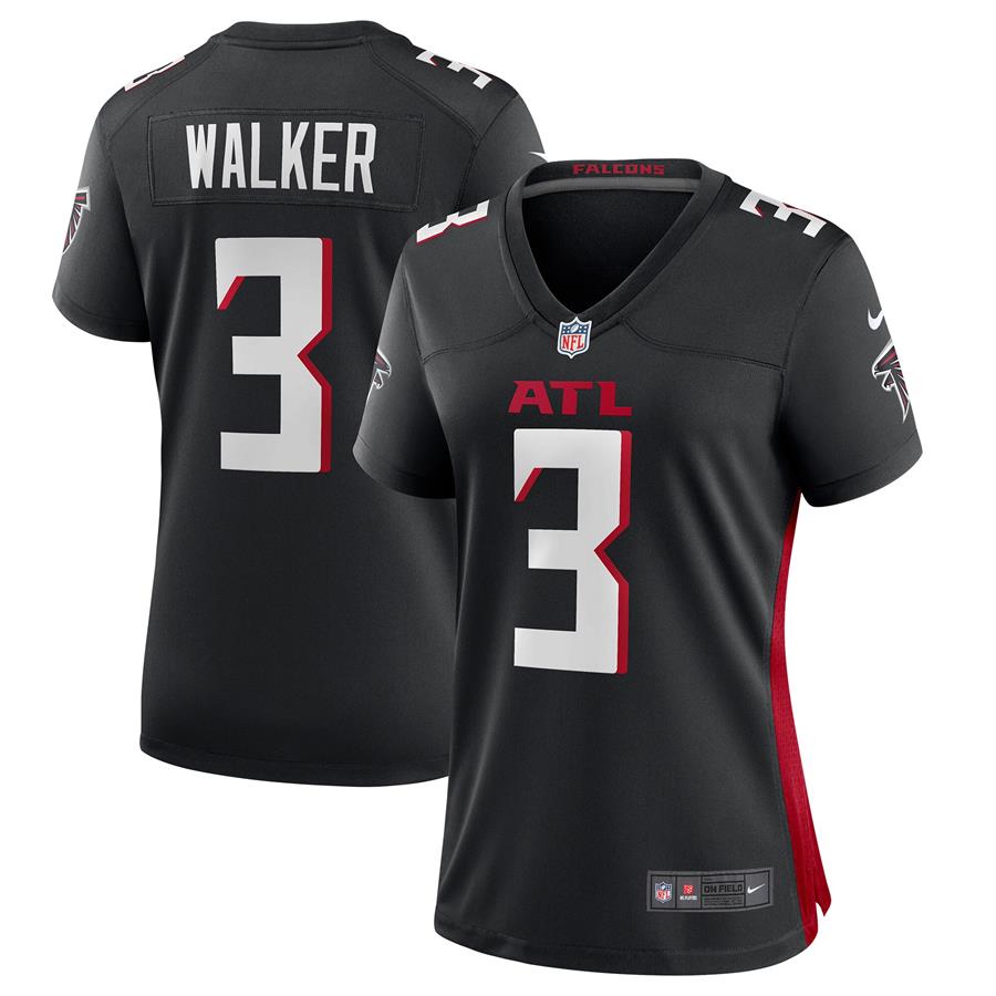 Mykal Walker Atlanta Falcons Nike Women's Game Player Jersey - Black