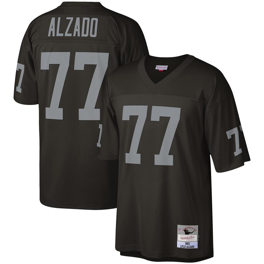 Lyle Alzado Las Vegas Raiders Mitchell & Ness 1983 Legacy Replica Jersey - Black