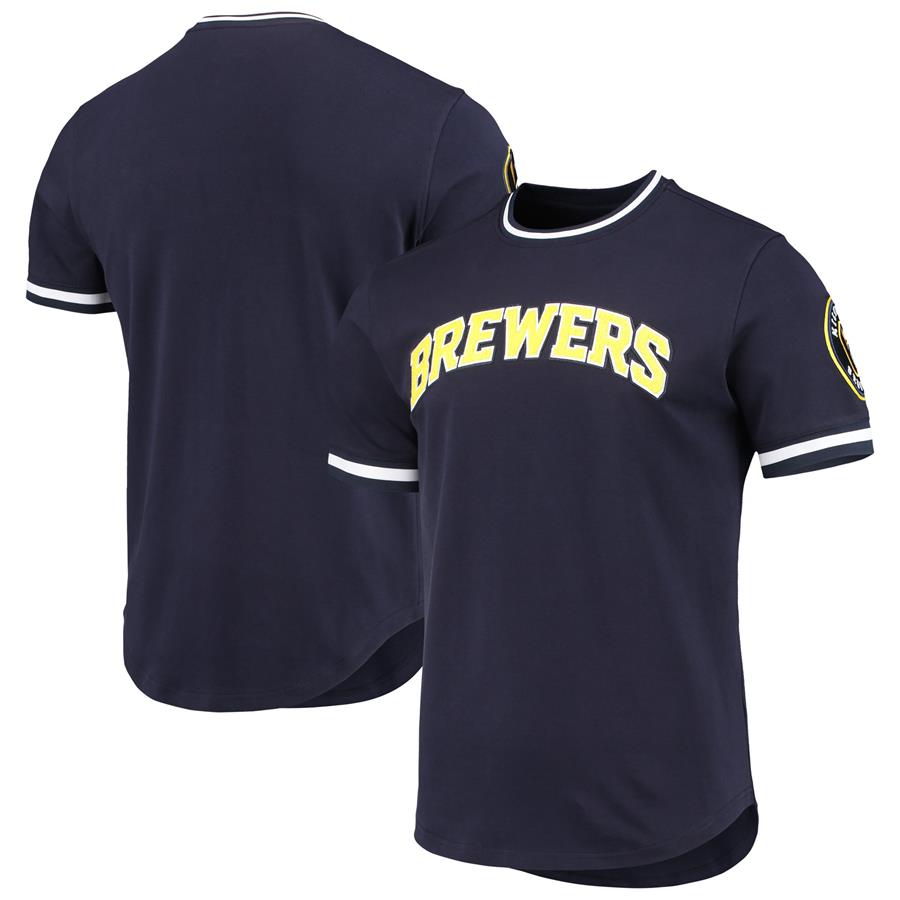 Milwaukee Brewers Pro Standard Team T-Shirt - Navy