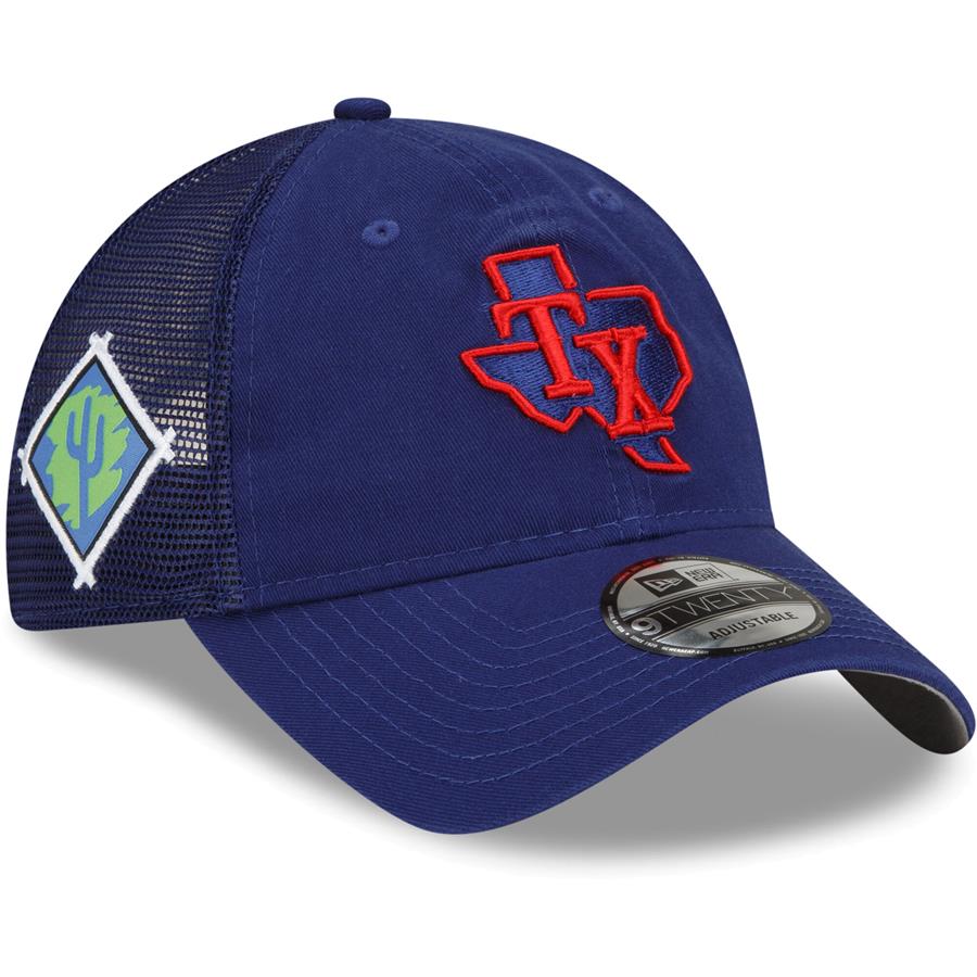 Texas Rangers New Era 2022 Spring Training 9TWENTY Adjustable Hat - Royal