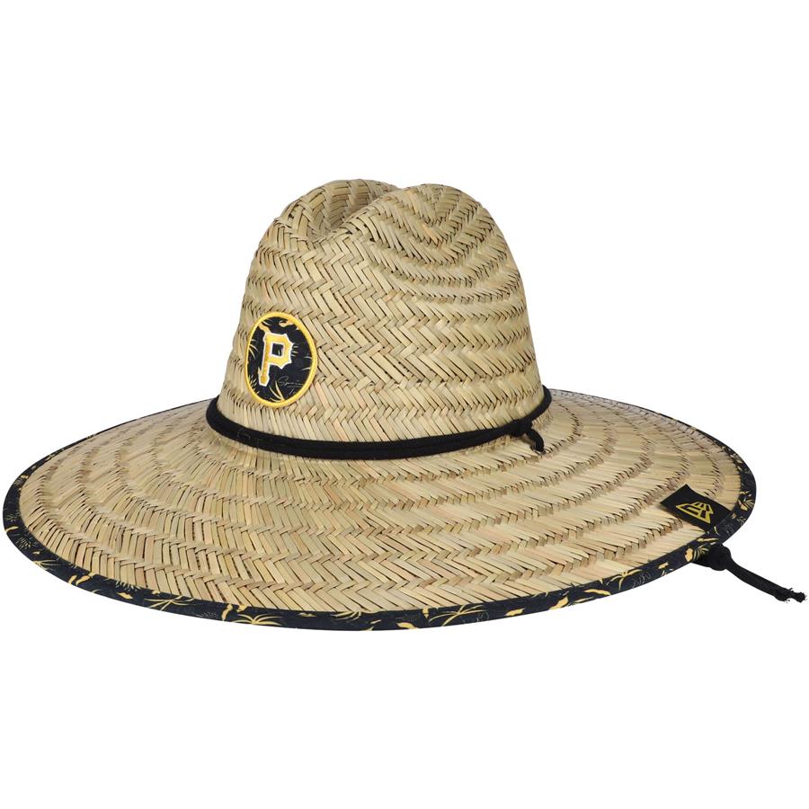 Pittsburgh Pirates New Era 2022 MLB Spring Training Straw Hat - Natural
